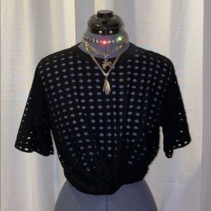 Perforated T by Alexander Wang Tee